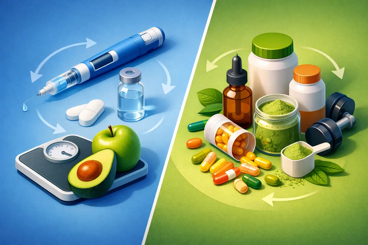 GLP-1 Program vs Supplements Alone