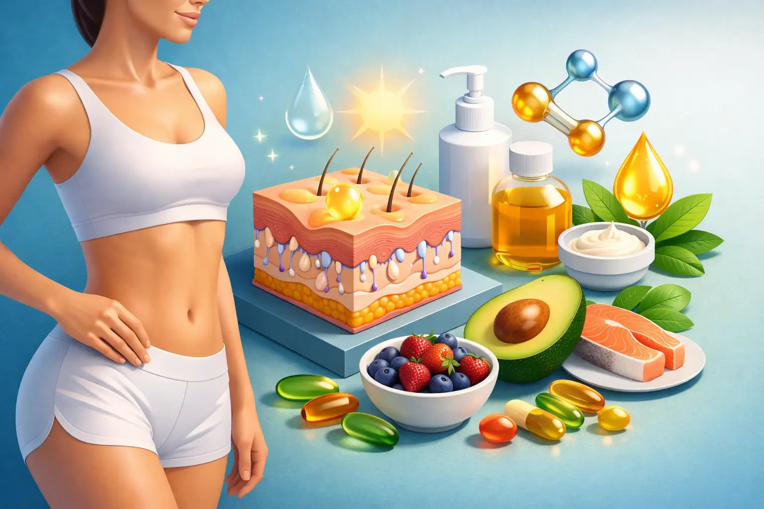 Best Skin Nutrients After Rapid Weight Loss